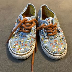 Toddler size Toy Story Vans